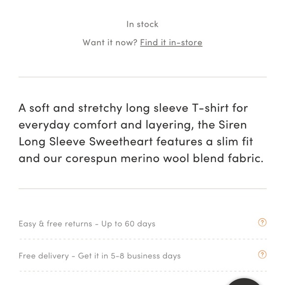 Icebreaker “Siren” long sleeve shirt - Picture 4 of 5